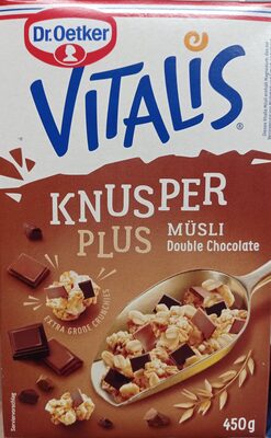 Vitalis Knusper Plus Double Chocolate
