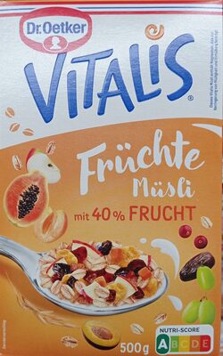Vitalis Früchtemüsli