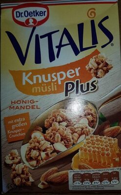 Vitalis knusper muesli plus Honig-Mandel