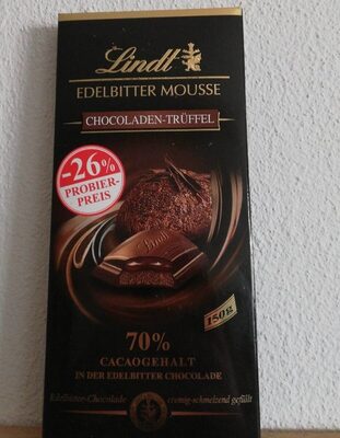 Edelbitter Mousse Chocoladen-Trüffel