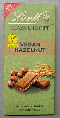 Vegan Hazelnut Chocolate Bar