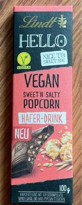 Hello Vegan Sweet'n Salty Popcorn Haferdrink