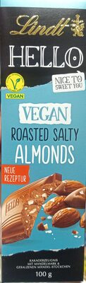 Vegan roasted salty almonds