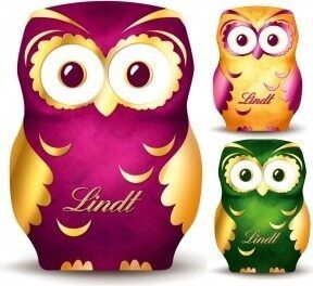 Lindt Eule Hohlfigur Milch