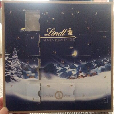 Lindt Weihnachts-zauber Mini-tisch-adventskalender