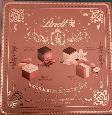 Boîte de chocolat mini pralinés au nougat