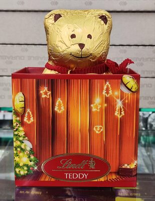 Lindt Teddy mit Schokokugeln in Box