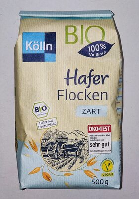 Bio-Haferflocken zart