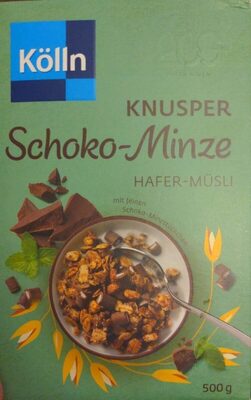 Kölln Knusper Schoko-Minze Hafer Müsli