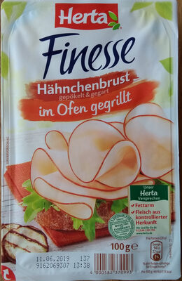 Hähnchenbrust im Ofen gegrillt