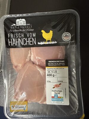 Hähnchen Oberkeulen Steacks