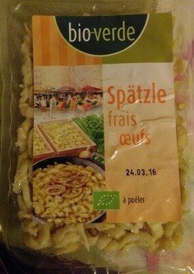Spätzle frais aux œufs à poêler