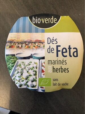 Dés de Feta Marinés aux Herbes