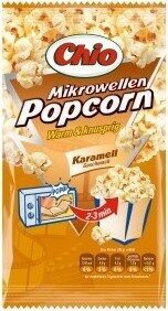 Mikrowellen Popcorn Karamell