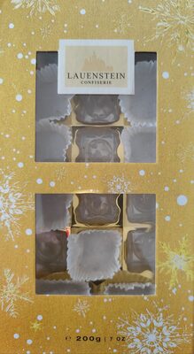 Weihnachts-Trüffel und Pralinen