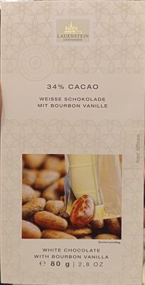 Weisse Schokolade mit Bourbon Vanille