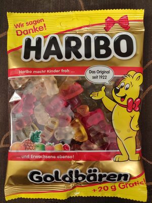 Goldbären + 20 g Gratis