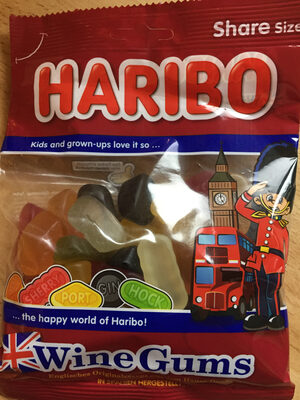 Haribo Wine Gums 200G