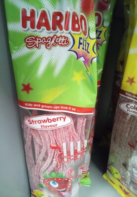 Sour Strawberry Spaghetti Bag