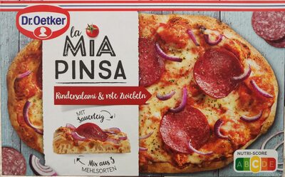 La Mia Pinsa Rindersalami & rote Zwiebeln