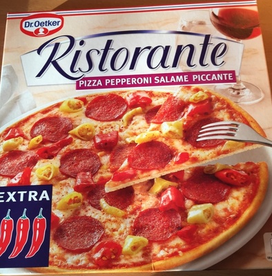 Ristorante Pizza Salami Pepperoni Salame Piccante