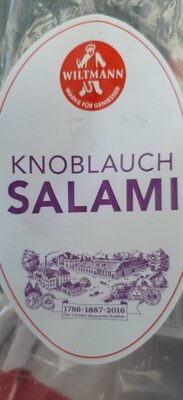 Knoblauch Salami