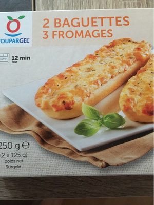 Baguettes 3 fromages