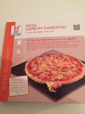 Pizza jambon emmental