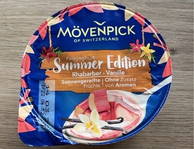 Feinjoghurt - Summer Edition Rhabarber -Vanille