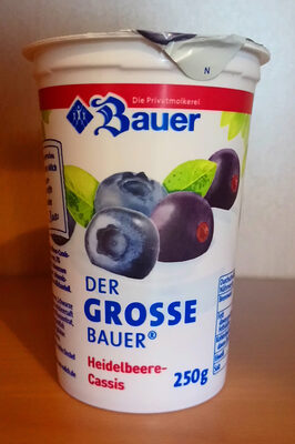 Der große Bauer Heidelbeer-Cassis