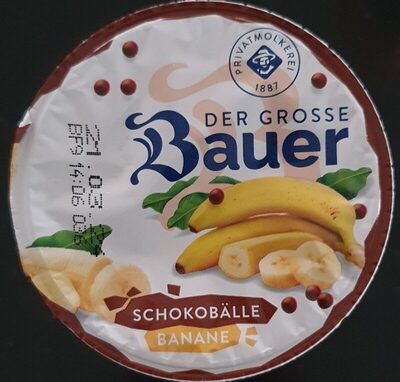Joghurt Banane Schokobälle