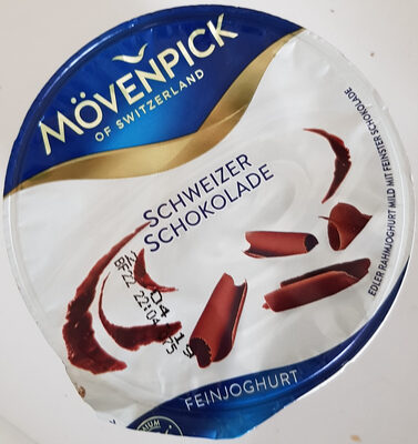 Feinjoghurt, Schweizer Schokolade