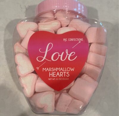 love marshmallow hearts