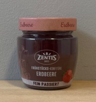 Frühstückskonfitüre - Erdbeere (fein passiert)