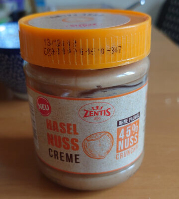 Haselnuss creme
