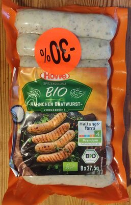 Bio Hähnchen Bratwurst