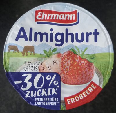 Almighurt weniger süß - Erdbeere