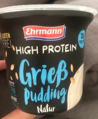 High-Protein-Grießpuding - Natur