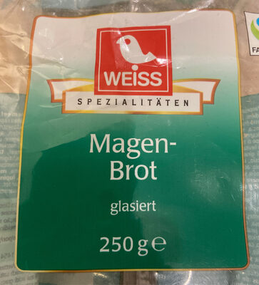 Magen-Brot glasiert