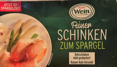 Schinken zum Spargel