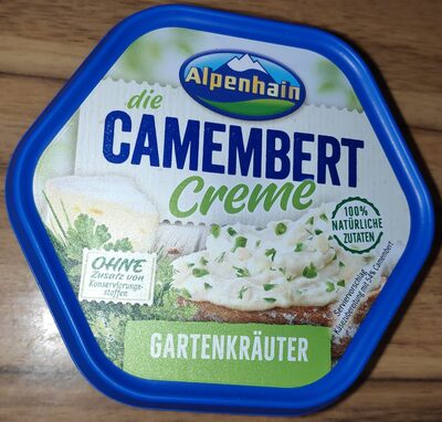 Camembert-Creme Gartenkräuter