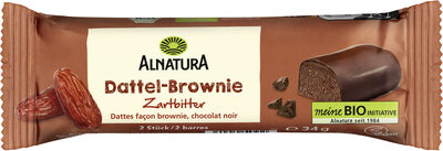 Dattel-Brownie Riegel