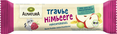 Früchteriegel Traube-Himbeere