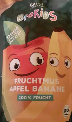 BioKids Fruchtmus Apfel-Banane
