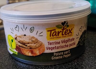 Terrine végétale poivre vert