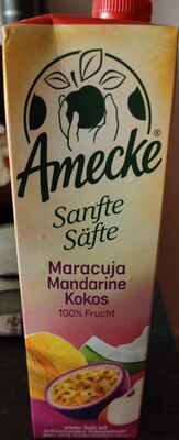 Sanfte Säfte Maracuja Mandarine Kokos