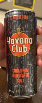 Cuban Rum Mixed With Cola