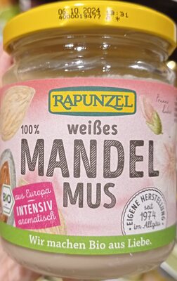 Weißes Mandelmus aus Europa