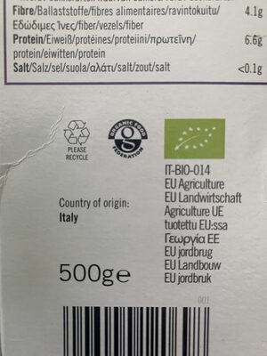 Biona Organic Polenta 500G