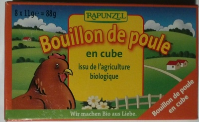 Bouillon de poule en cube Bio